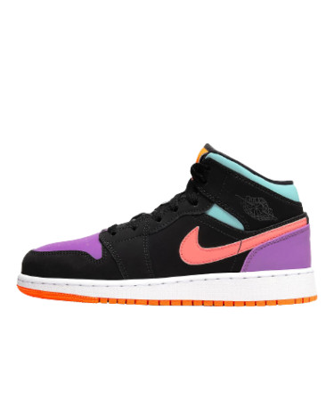 Кросівки Jordan 1 Mid Multi-Color 554725-083 (56250)