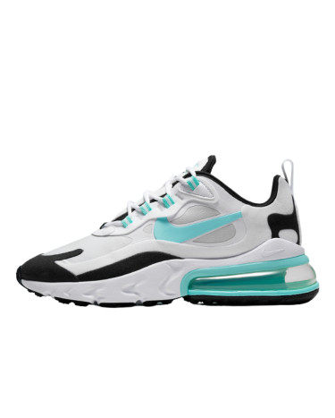 Кроссовки Nike Air Max 270 React Photon Dust Aurora Green Black CJ0619-001 (56254)