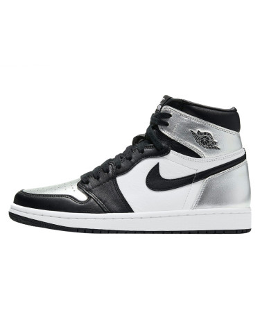 Sneakers Jordan 1 Retro High Silver Toe CD0461-001 (56319)