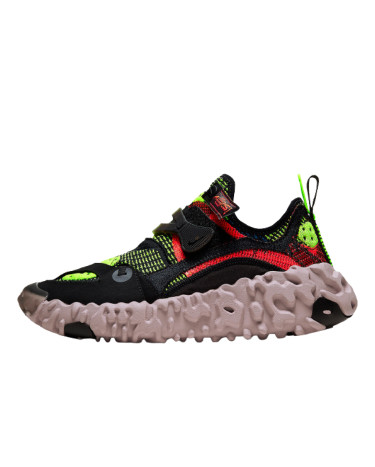 Кроссовки Nike ISPA OverReact FlyKnit Black Red Volt CD9664-001 (56358)
