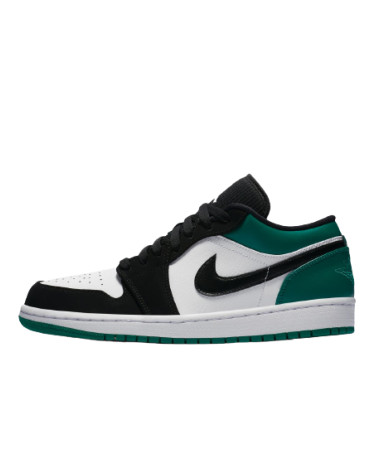 Sneakers Jordan 1 Low White Black Mystic Green 553558-113 (56394)
