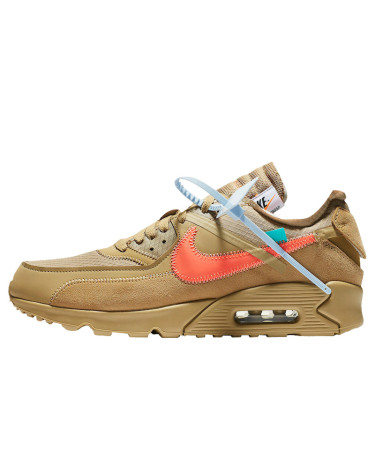 Sneakers Nike Air Max 90 Off-White Desert Ore AA7293-200 (56397)