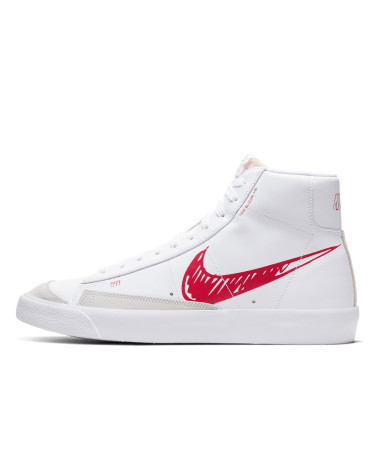 Кроссовки Nike Blazer Mid '77 Vintage Red Sketch CW7580-100 (56408)