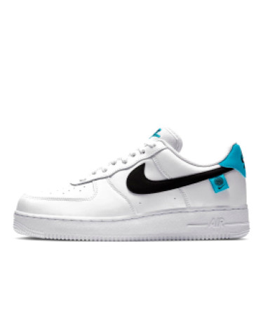 Кроссовки Nike Air Force 1 Low Worldwide White Blue Fury Black CK7648-100 (56436)