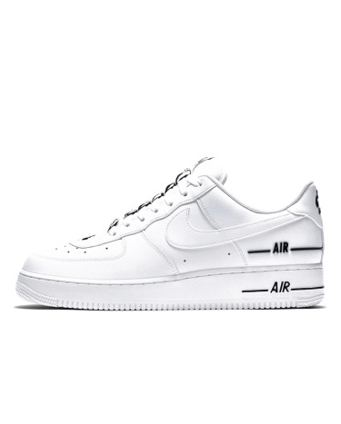 Sneakers Nike Air Force 1 Low Double Air Low White Black CJ1379-100 (56444)