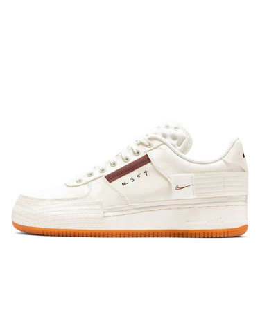 Кросівки Nike Air Force 1 Type Light Ivory-Earth Brown CJ1281-100 (56509)