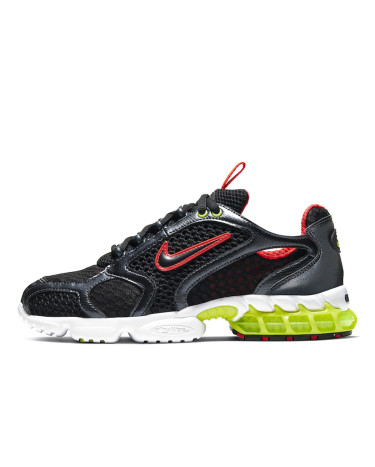 Sneakers Nike Air Zoom Spiridon Cage 2 Metallic Hematite Track Red Volt CD3613-002 (56564)