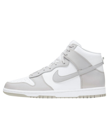 Sneakers Nike Dunk High Retro White Vast Grey DD1399-100 (56630)