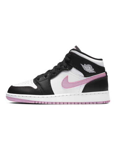 Sneakers Jordan 1 Mid White Light Arctic Pink 555112-103 (56885)