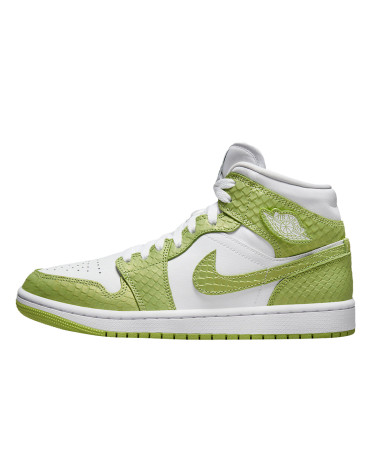 Кросівки Jordan 1 Mid Green Python DV2959-113 (57047)