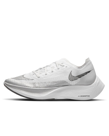 Sneakers Nike Air ZoomX VaporFly NEXT 2 White Metallic Silver CU4123-100 (57111)