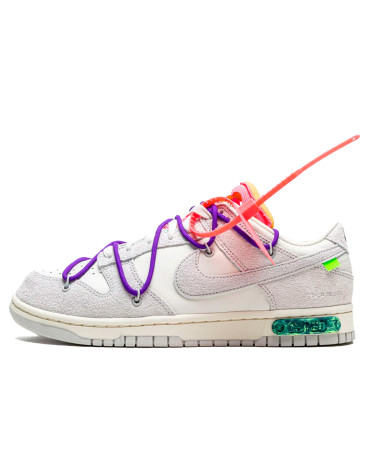 Sneakers Nike Dunk Low Off-White Lot 15 of 50 DJ0950-101 (57134)