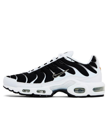 Sneakers Nike Air Max Plus White Black Metallic Pewter CT1094-102 (57153)