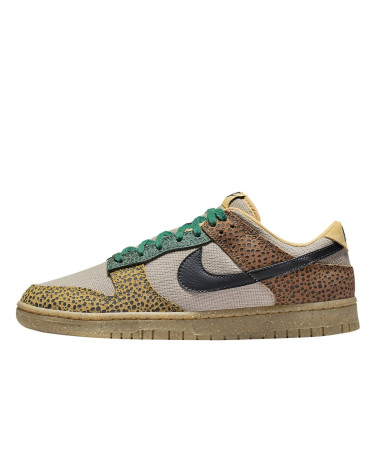 Sneakers Nike Dunk Low Safari Golden Moss DX2654-200 (57235)