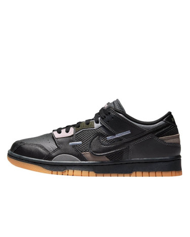 Sneakers Nike Dunk Low Scrap Black Gum DB0500-001 (57524)