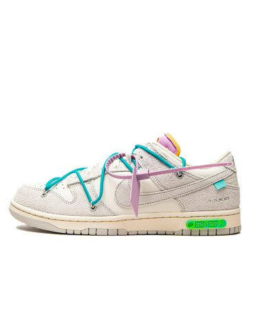 Кроссовки Nike Dunk Low Off-White Lot 36 of 50 DJ0950-107 (57576)
